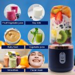 Portable small rechargeable juicer cup