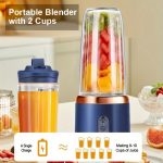 Portable small rechargeable juicer cup