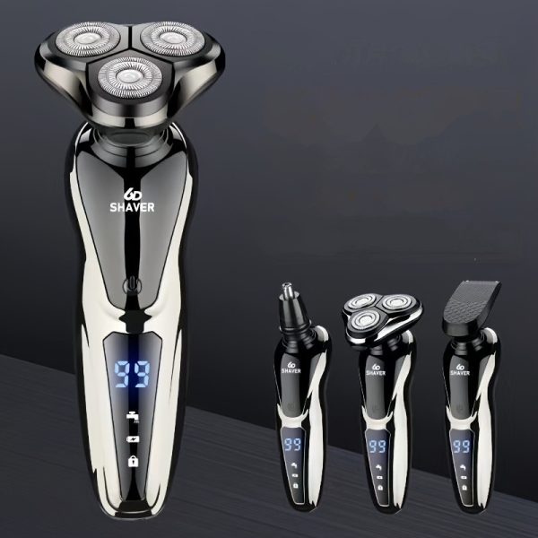 Men's three-in-one electric razor