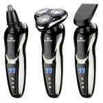 Men's three-in-one electric razor