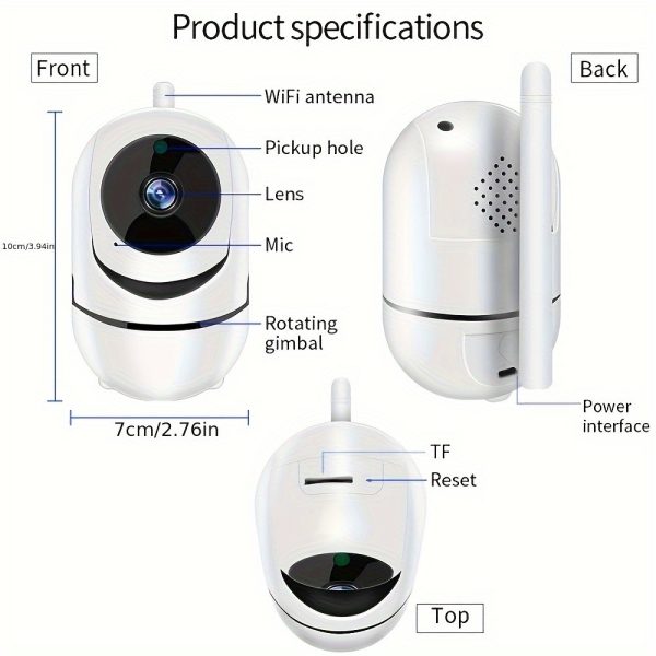 1080P HD wireless security camera