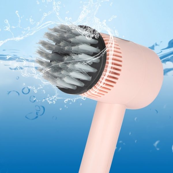 Wireless electric cleaning kitchen brush