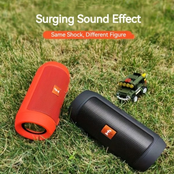 Portable wireless speaker, dual stereo enhanced bass, long battery life, suitable for smart phones/tablets