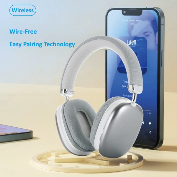 Portable and foldable-Wireless bluetooth headset