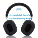 Portable and foldable-Wireless bluetooth headset