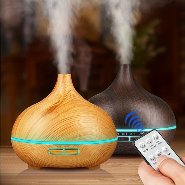 Remote control aromatherapy diffuser