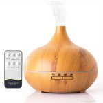 Remote control aromatherapy diffuser